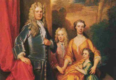 Sir Godfrey Kneller and his family Germany oil painting art